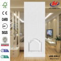 JHK-008-2 de alta qualidade econômica branca inicial porta pele popular Manumacture graciosa porta de vidro mosaico